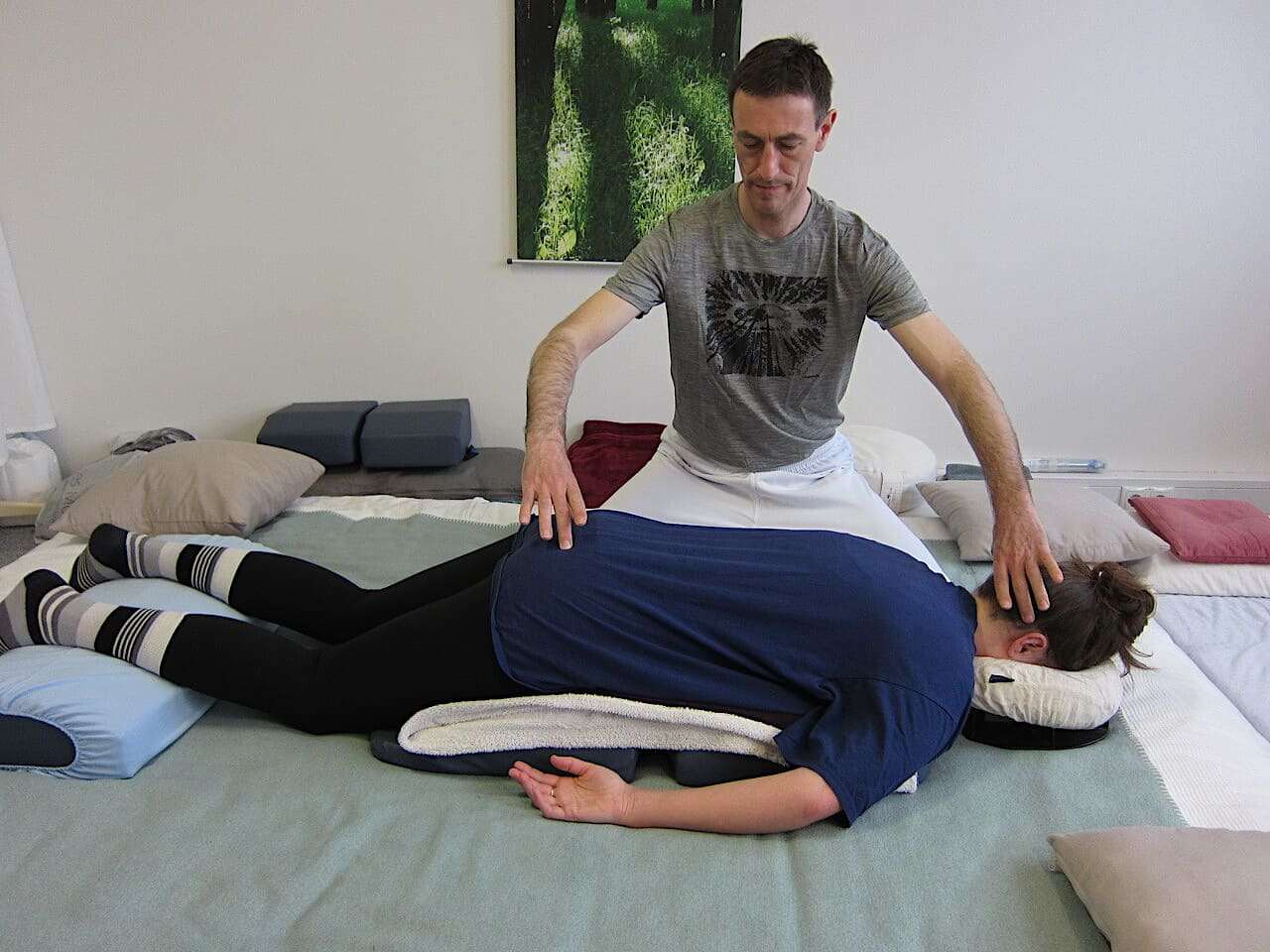 Shiatsu – Zentralkanalausgleich in der Behandlung