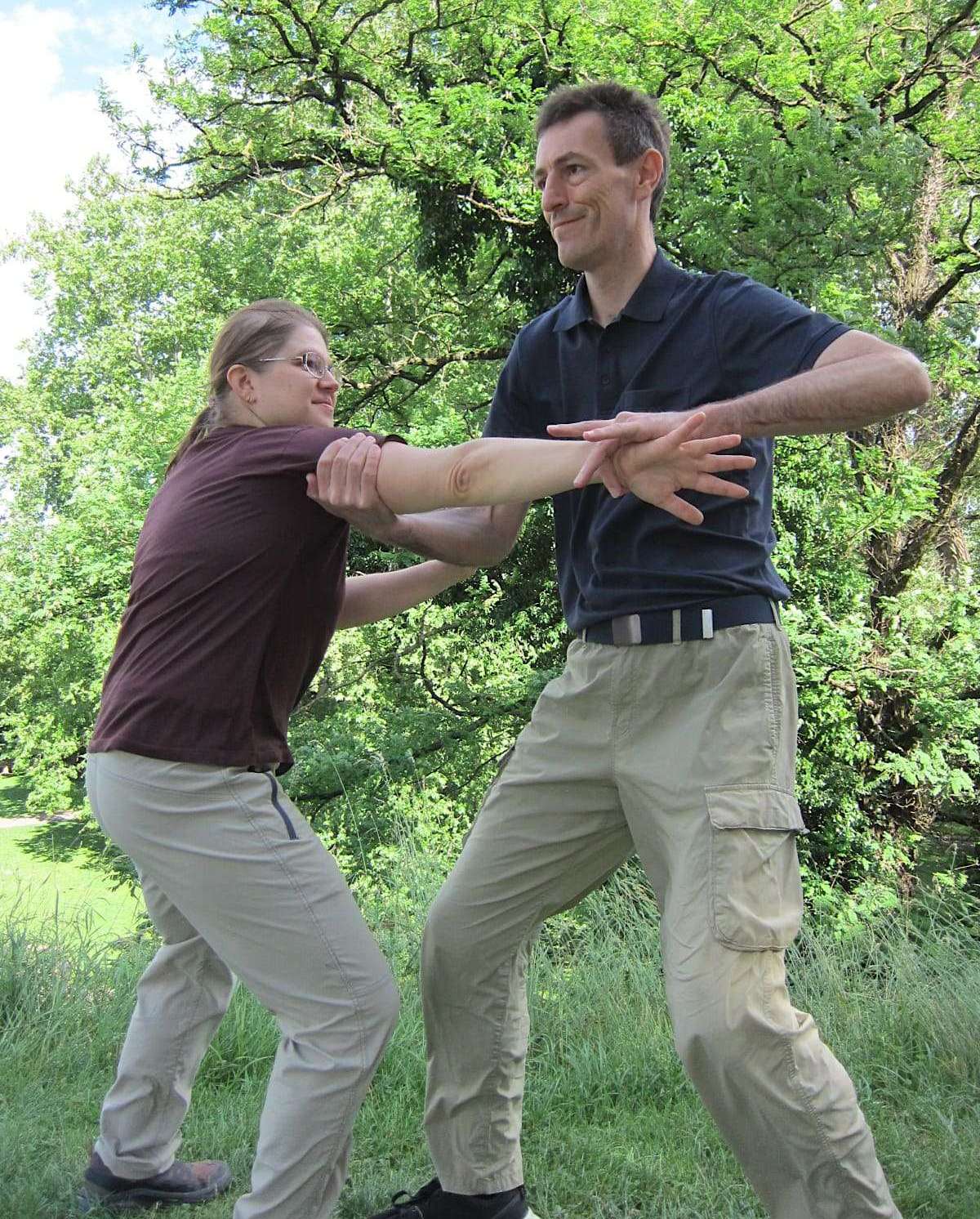 Taiji Push Hands Kurs in Graz – Arm Drag und fasziale Elastizität