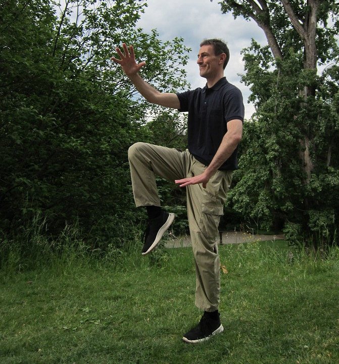 Taiji Quan – Der goldene Hahn steht auf einem Bein